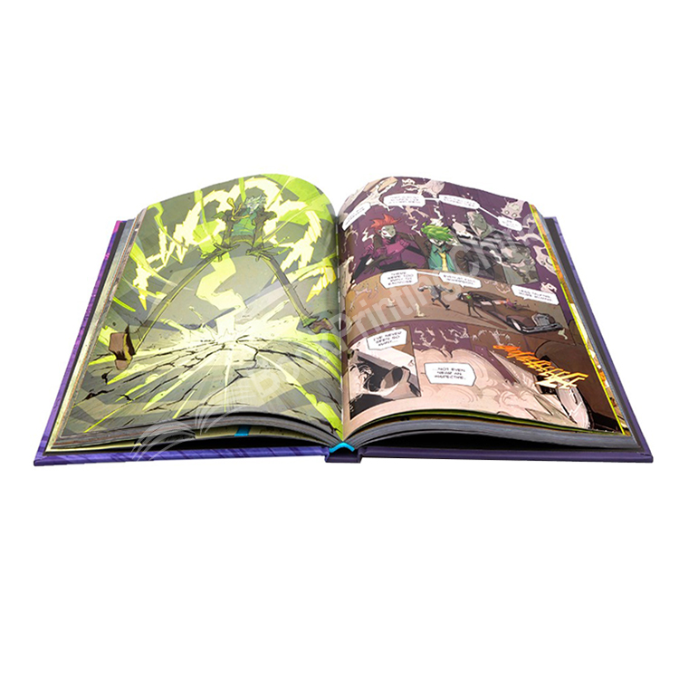 hardcover comic book printing2