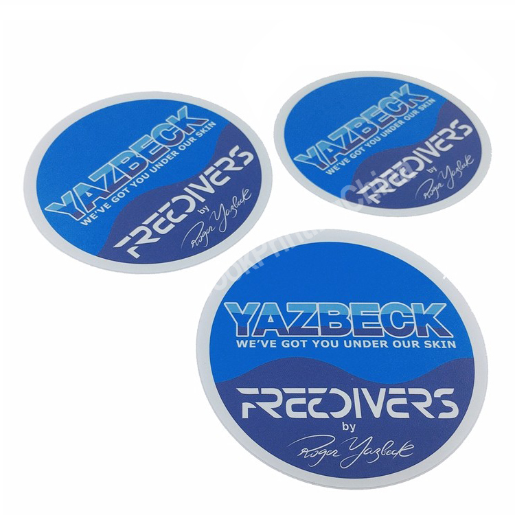 custom pvc vinyl sticker printing
