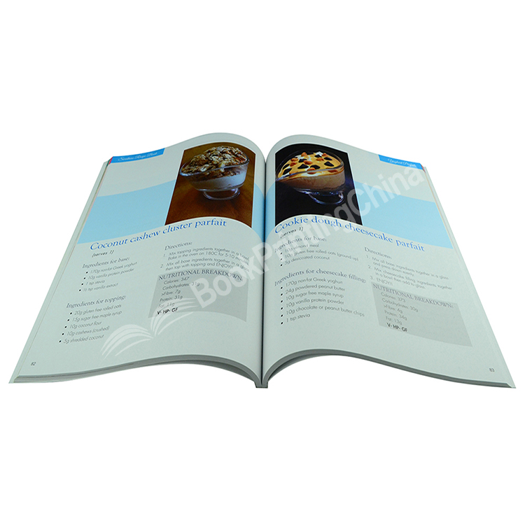 custom sweetness recipe book printing