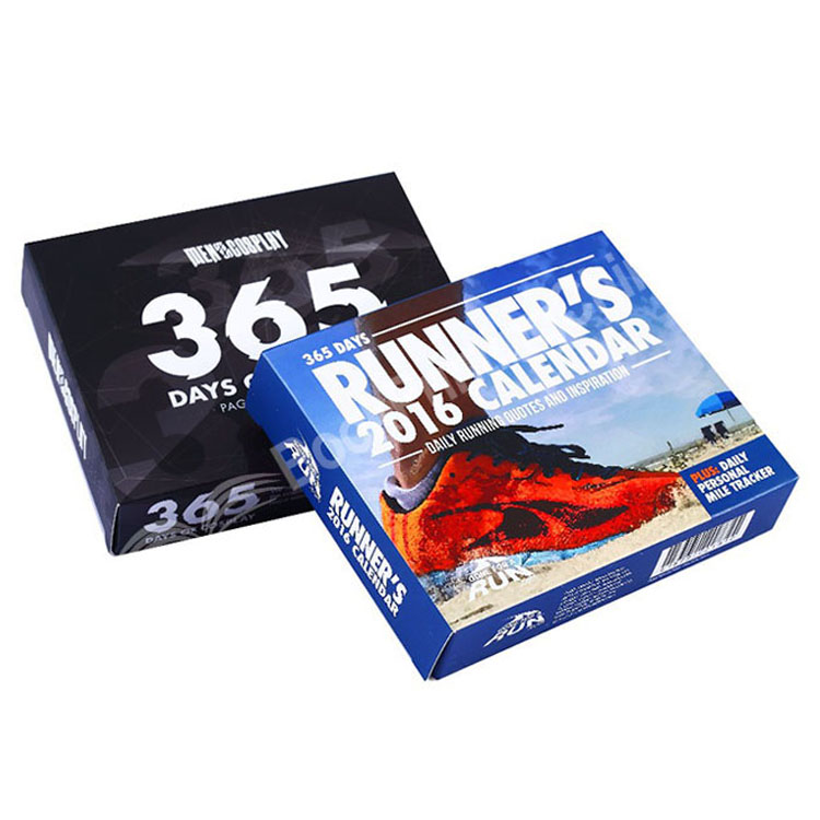 high quality desk calendar printing with stand 3