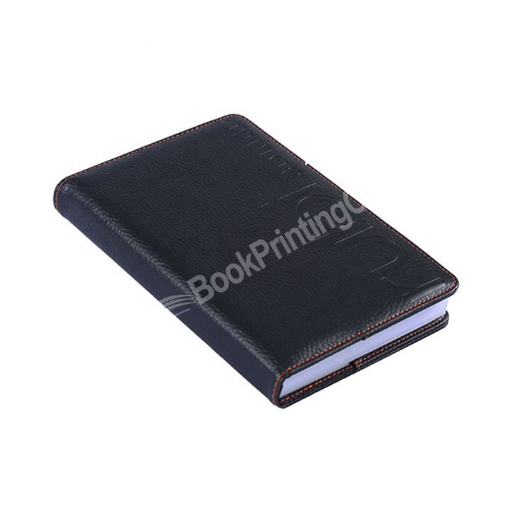 custom hardcover pu notebook printing 1