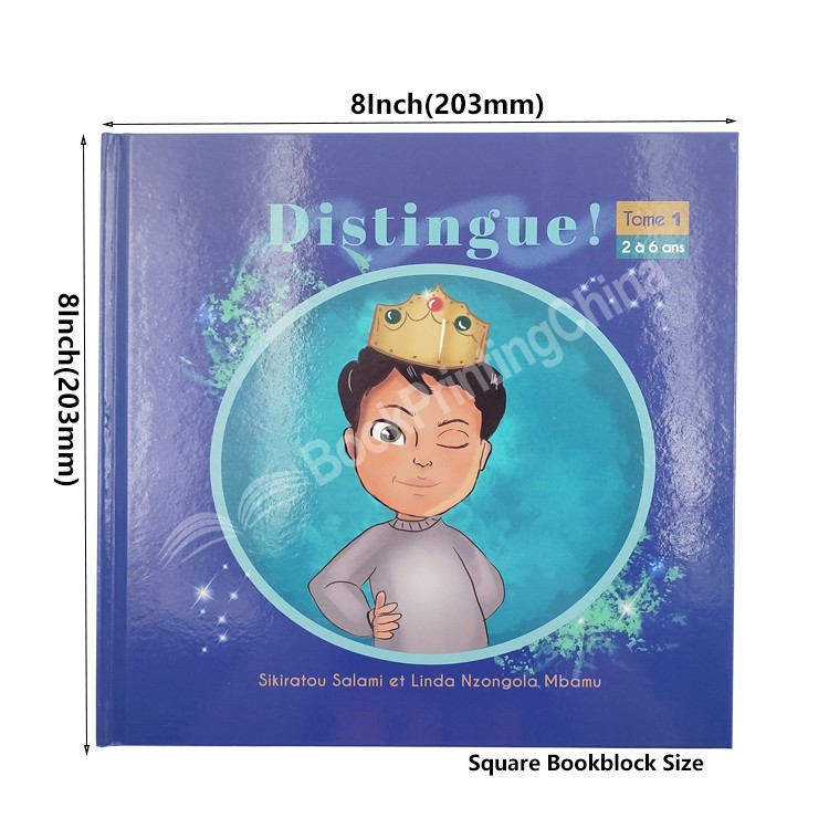 Full Color Custom Hardcover Kid Book Set Printing Telling Bedtime Comic Story Children Books Printing