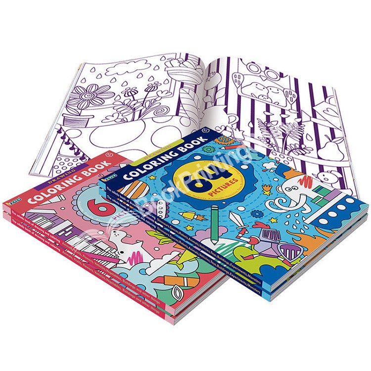 custom coloring book printing