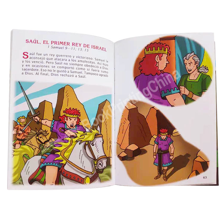 hardcover story bible book printing