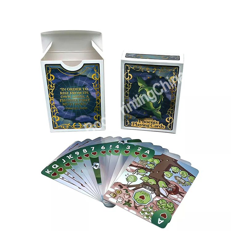 poker card printing