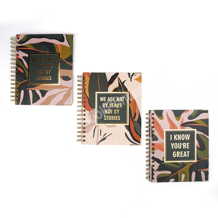 spiral bound notebook custom