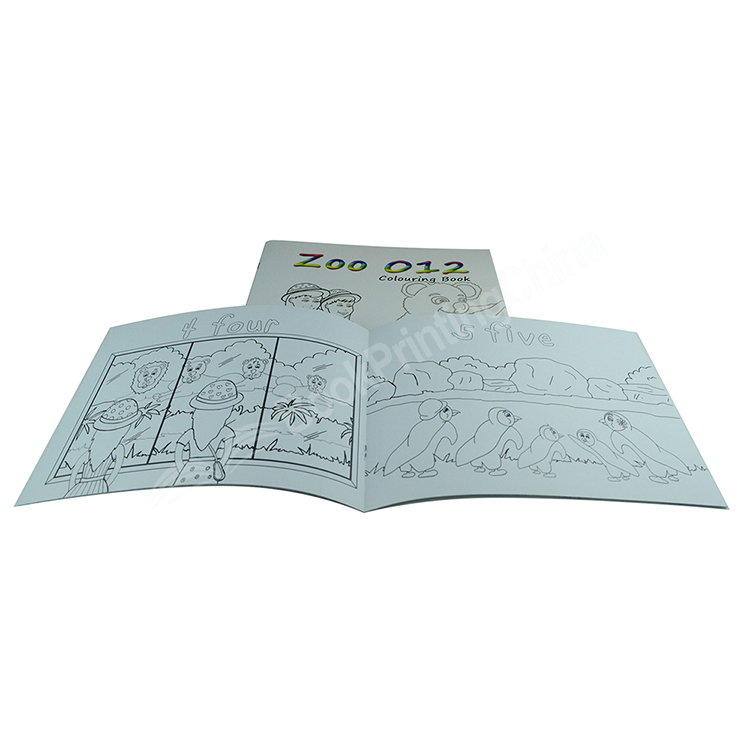 children coloring book printing1