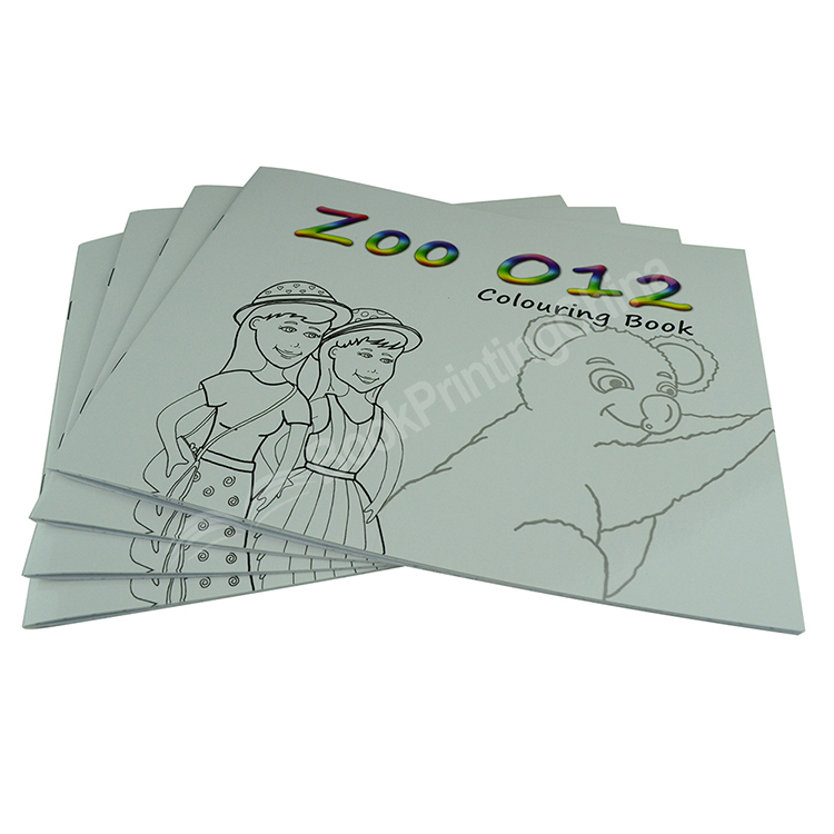 custom coloring book printing