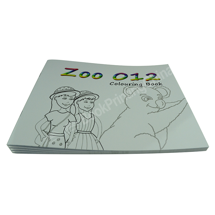 children coloring book printing