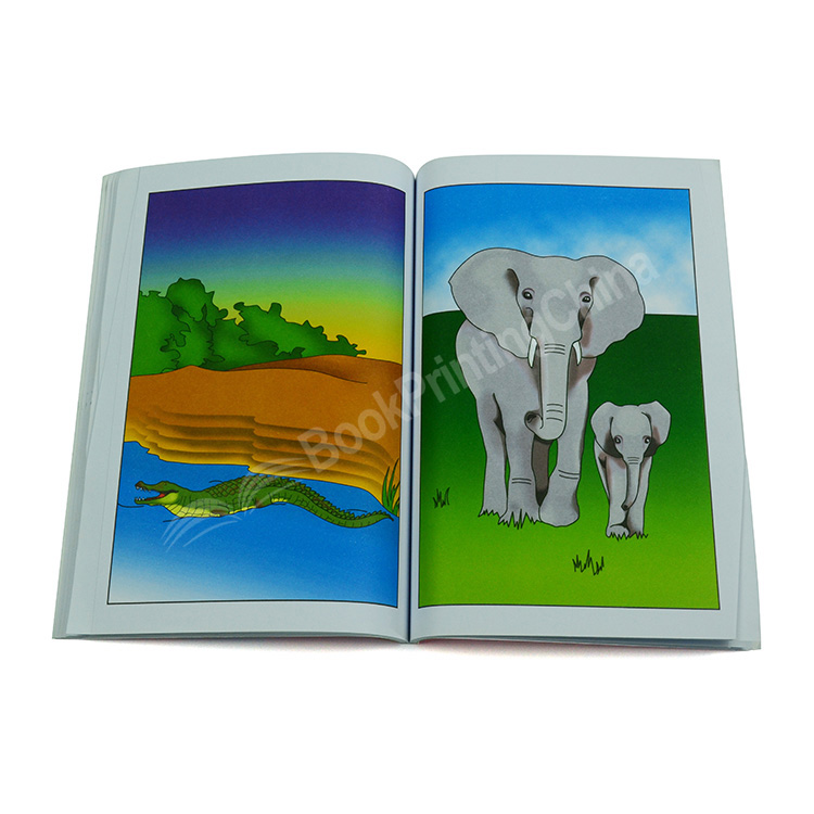 custom special coloring book printing