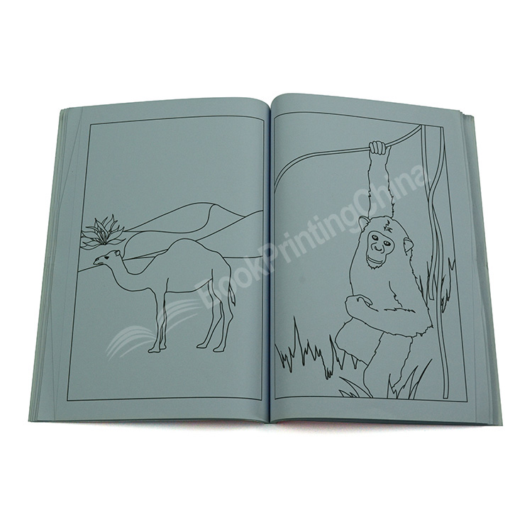 gloss coloring book printing