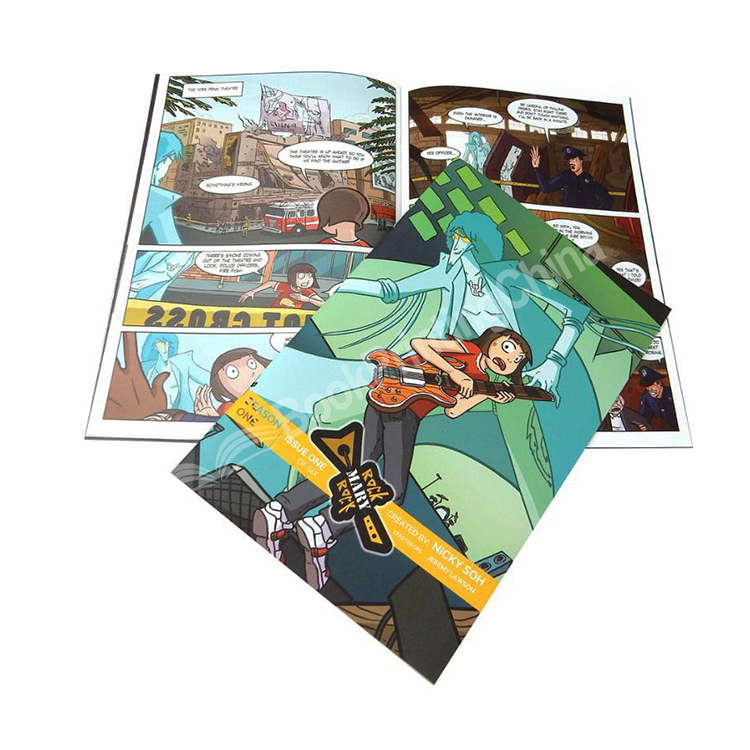 comic book printing china