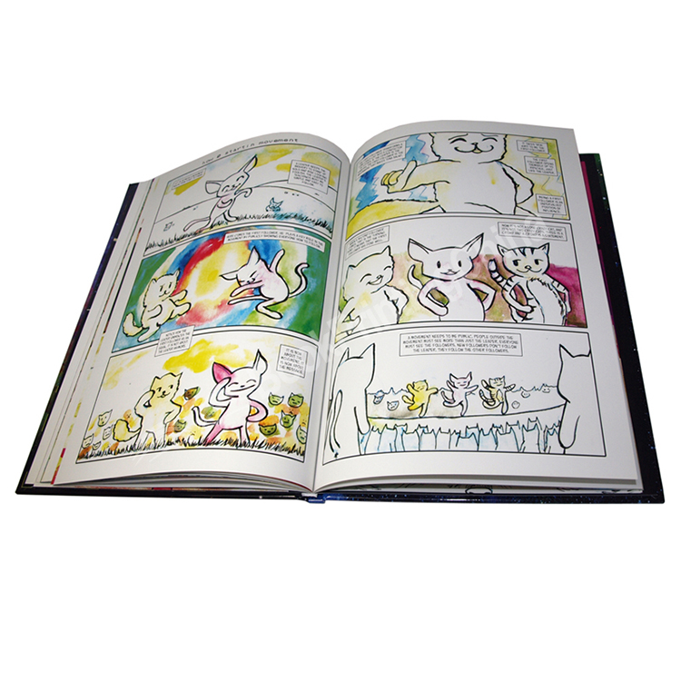 hardcover comic book printing1