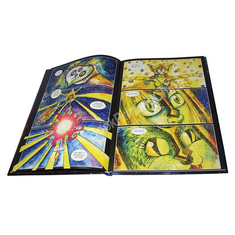 hardcover comic book printing2