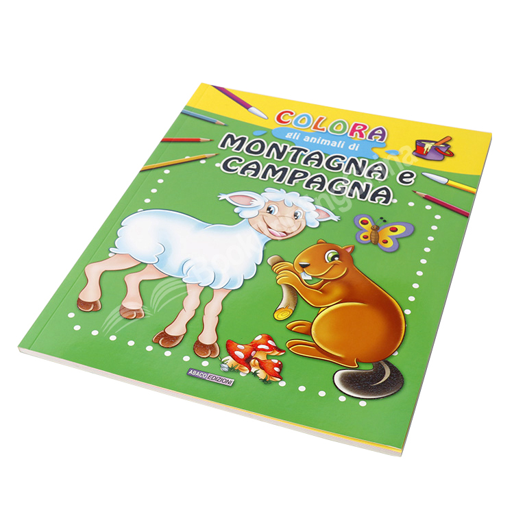 custom kids drawing book printing1