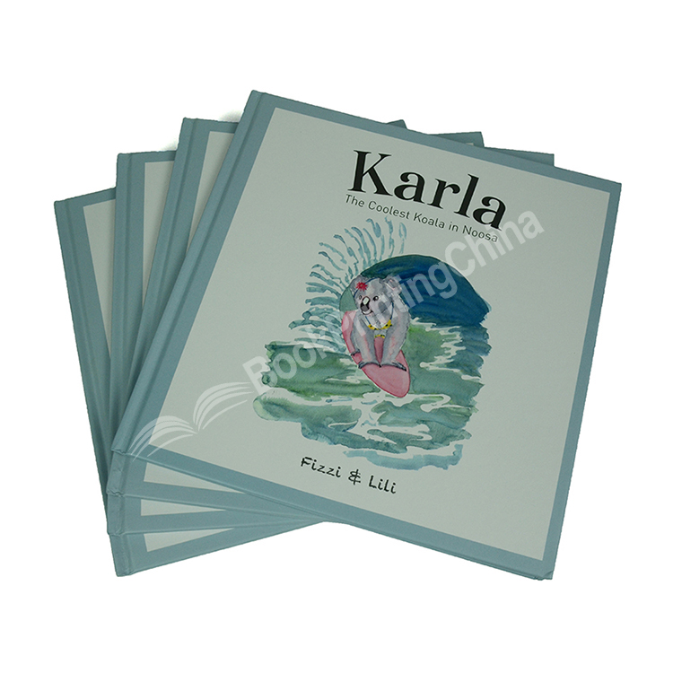 square size hardcover children book printing 1