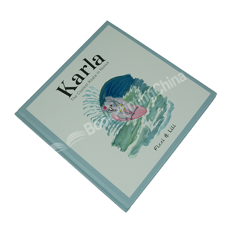 square size hardcover children book printing 2