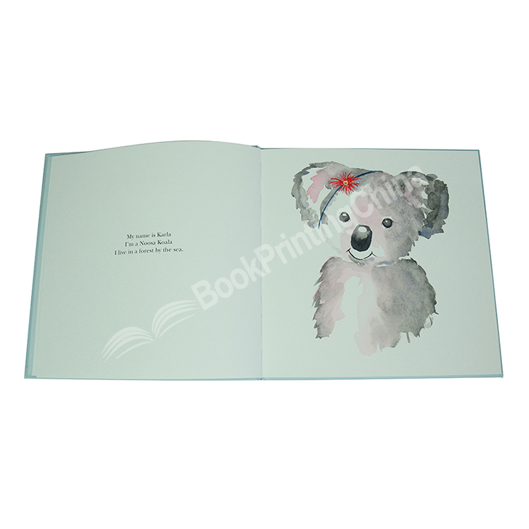 hardcover children book printing1