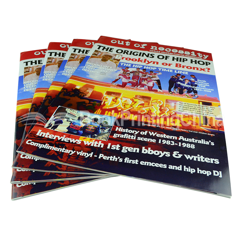 Cheap Price Saddle Stitching Binding Full Color Magazine Printing In China Cheap Price Saddle Stitching Binding Full Color Magazine Printing In China