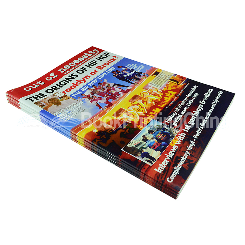 saddle stitching magazine printing