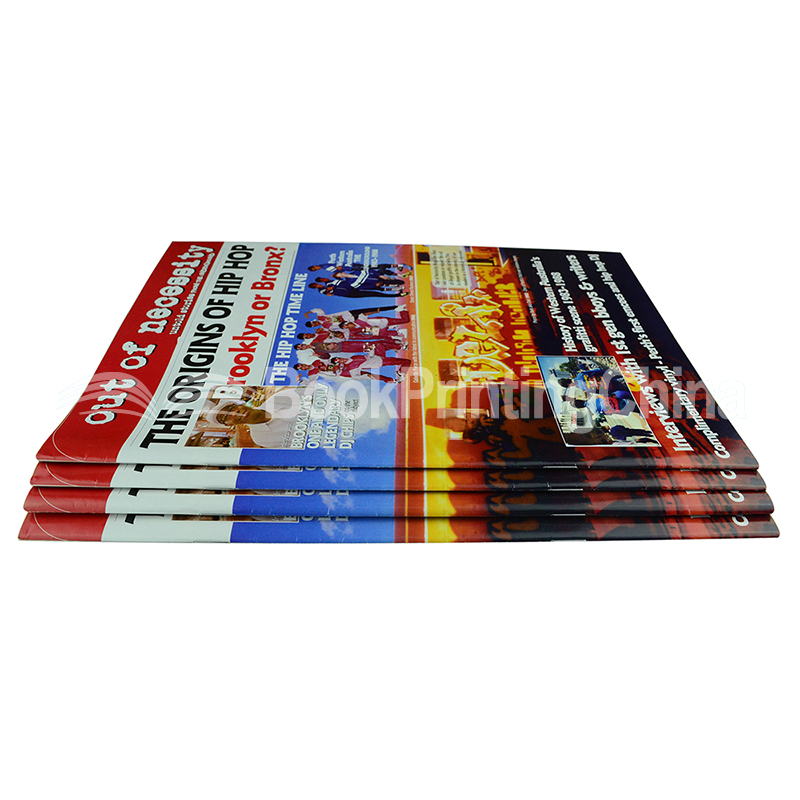saddle stitching magazine printing china