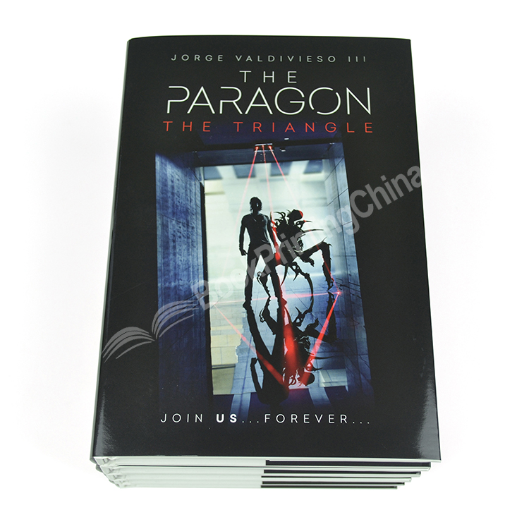 dust jacket hardcover book printing 2