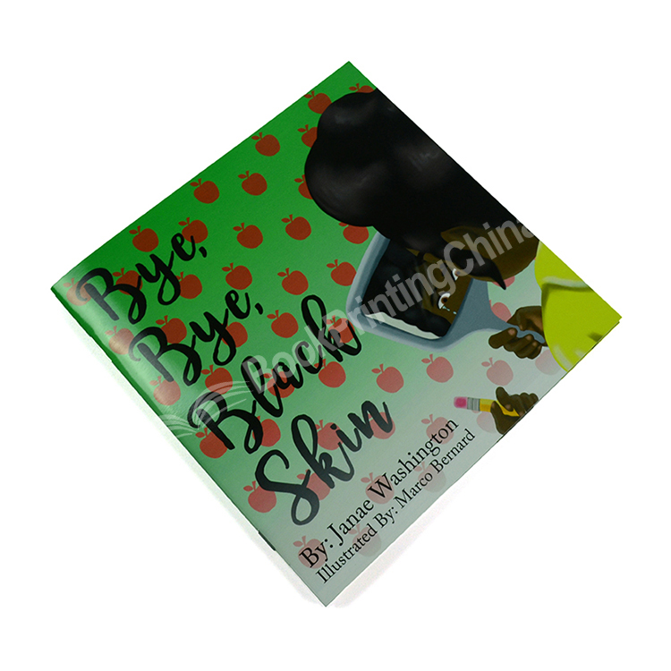 square sddle stitch children's book printing 7