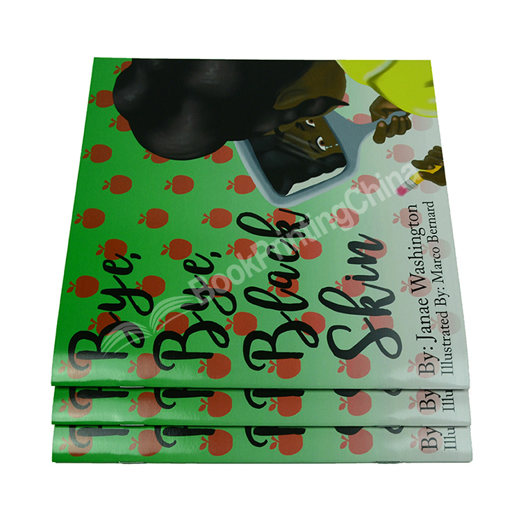 square saddle stitch children's book printing 1