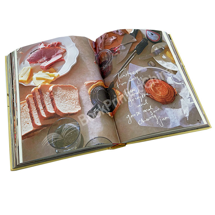 hardcover cooking book printing2