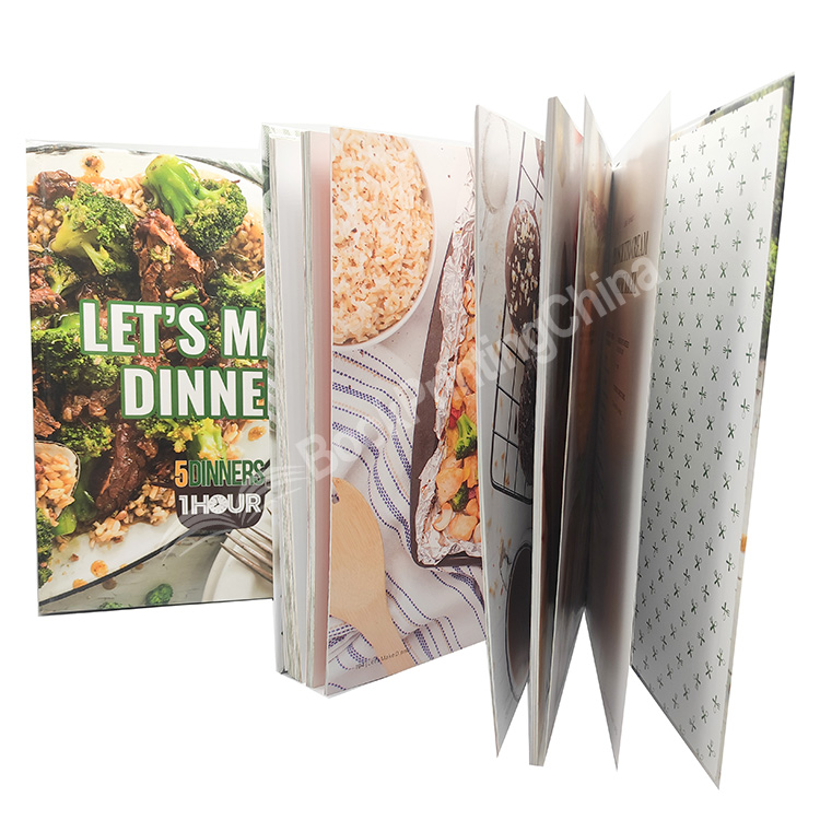 printing hardcover food book4