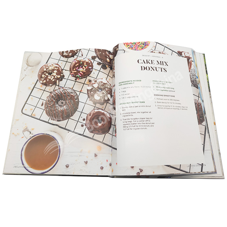 printing hardcover food book3