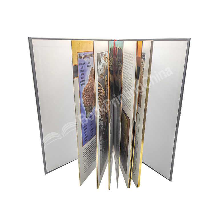 hot stamping hardcover book printing4