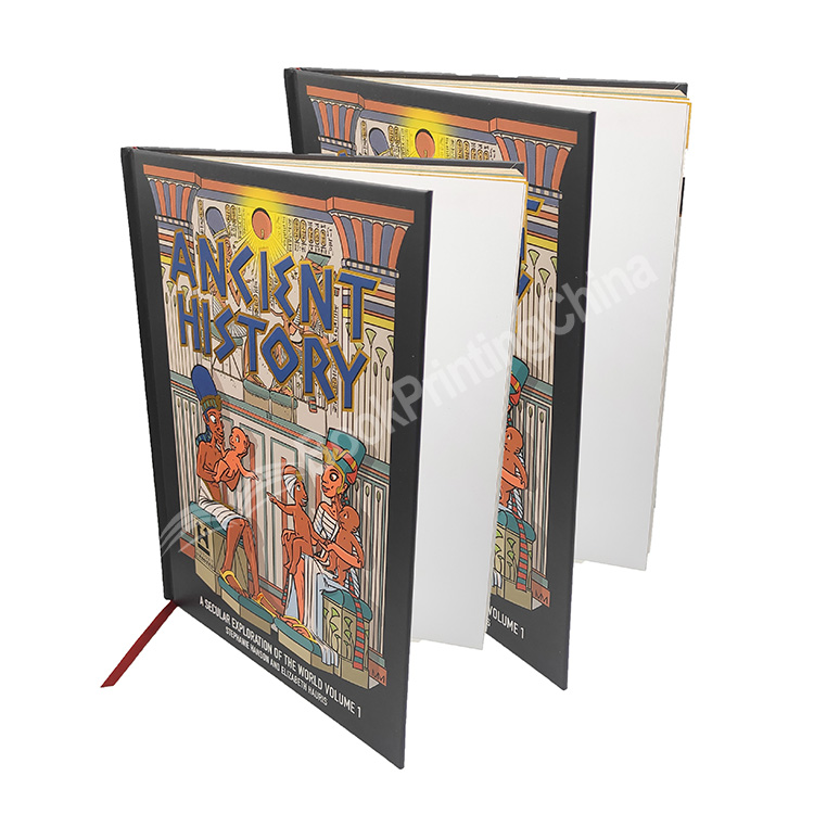 hot stamping hardcover book printing2