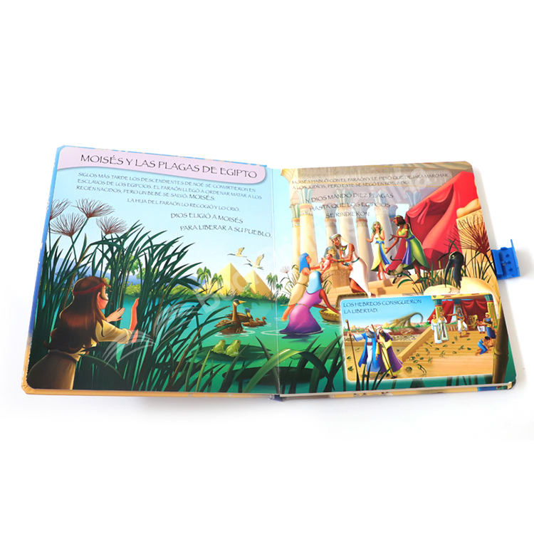 hardcover children’s cardboard book printing