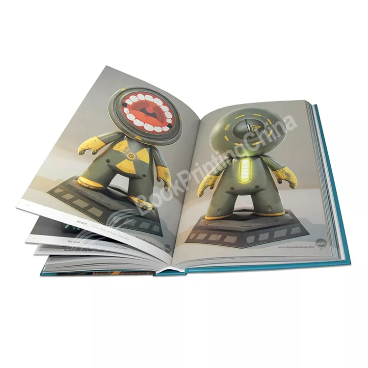 china hardcover art book printing 3