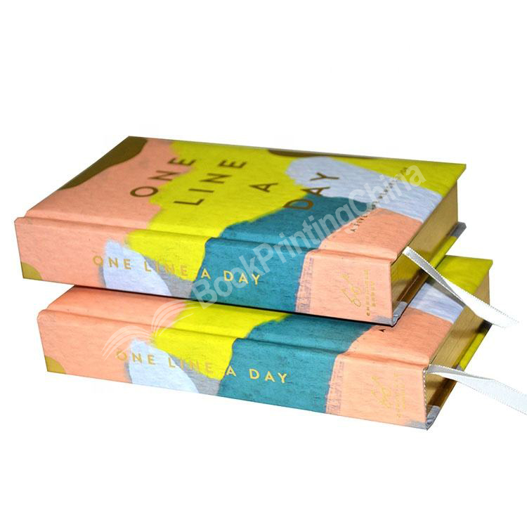 custom gold foil notebook