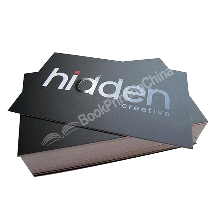 gold foil stamping business card printing