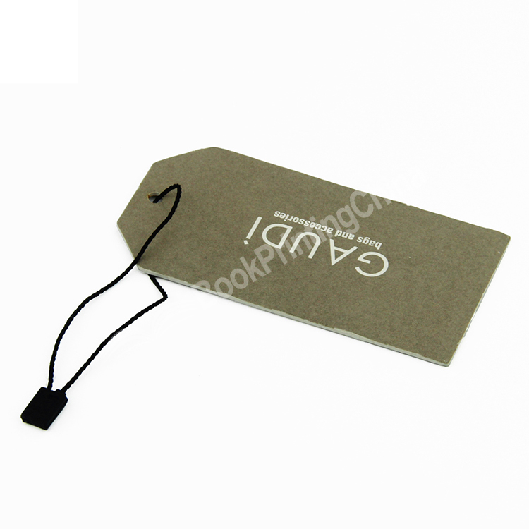 clothes paper hang tag printed
