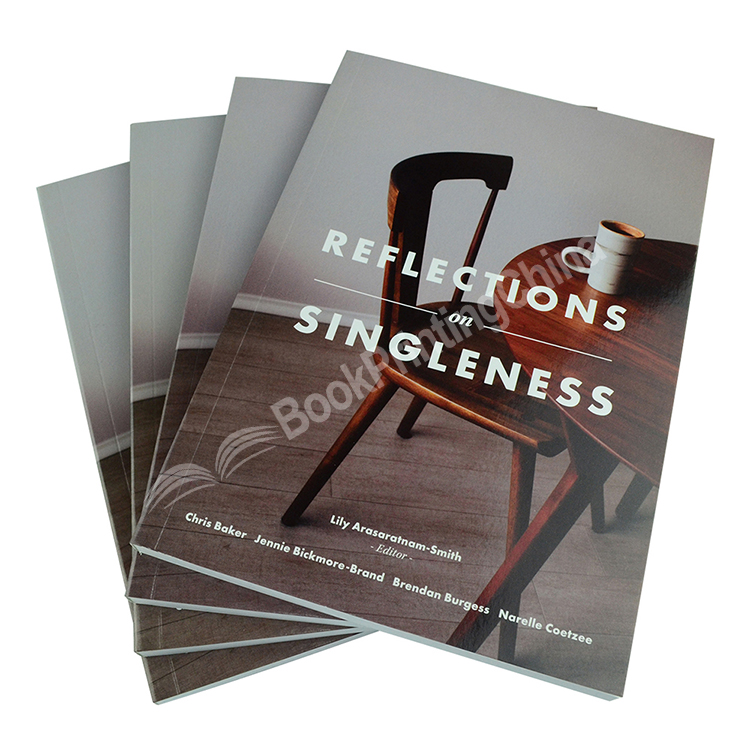 perfect bound softcover book printing