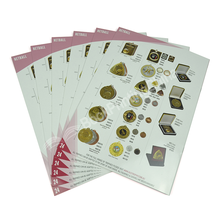 saddle stitching custom catalogue printing