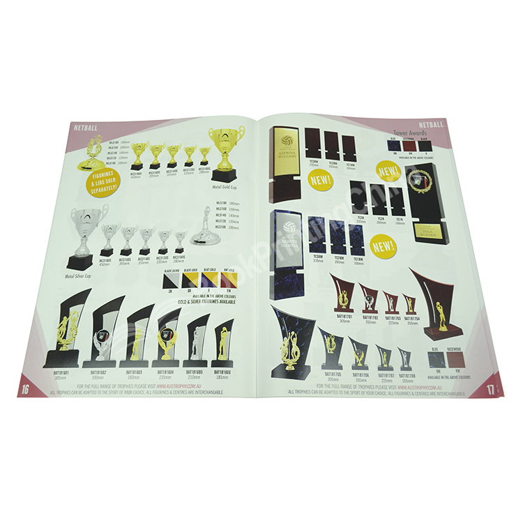 custom saddle stitching catalogue printing2