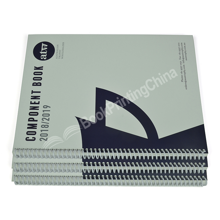 spiral binding component book printing 3