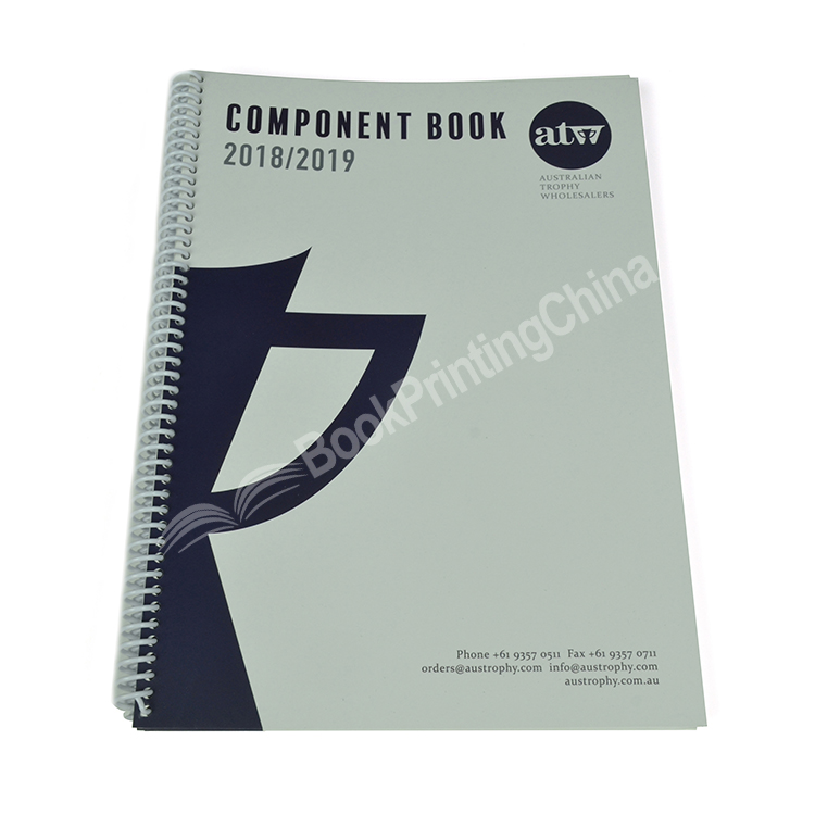spiral binding component book printing 1