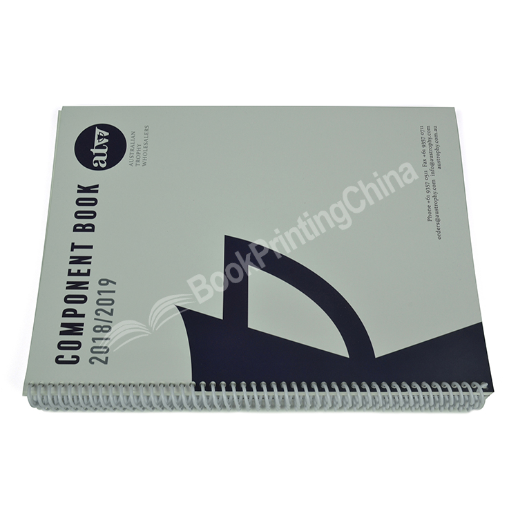 spiral binding component book printing 2