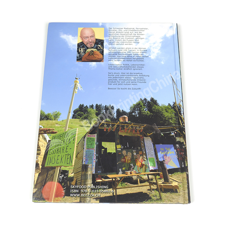 hardcover cooking book printing1