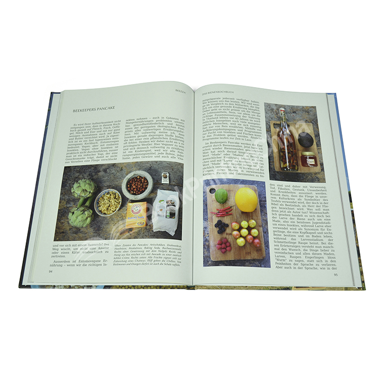 hardcover cooking book printing1