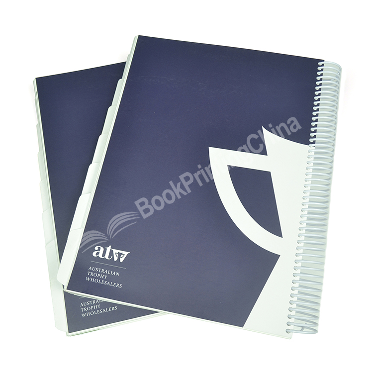 spiral bound trade book printing 3
