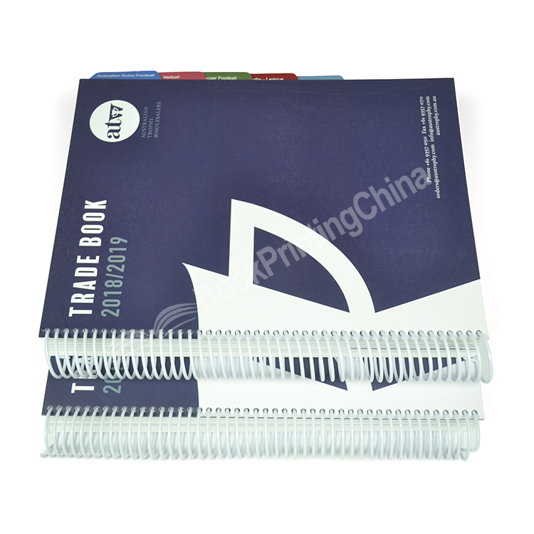 spiral bound trade book printing 2