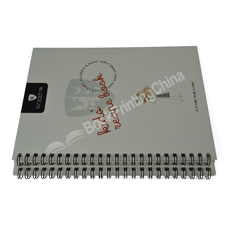 wire bound recipe book printing 2