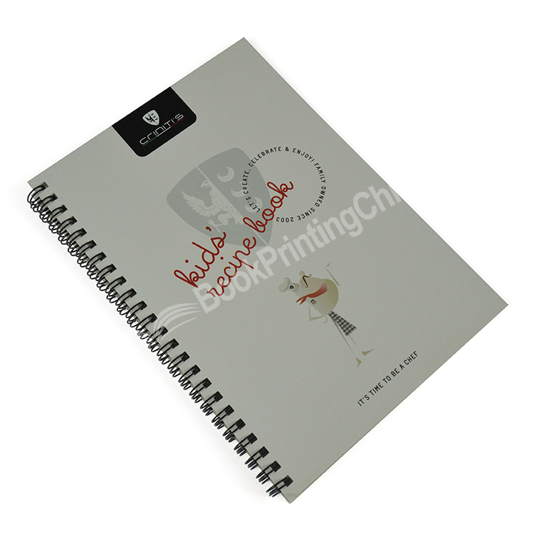 wire bound recipe book printing 1